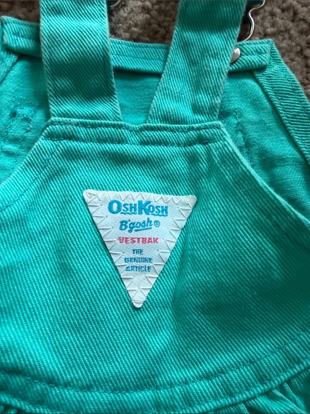 OshKosh Bgosh bright turquoise